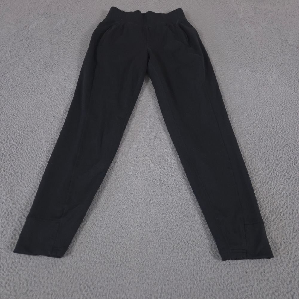 Lululemon Pants Womens 4 Black Its Rulu Run Fleece‎ High-Rise Tapered Leg Jogger